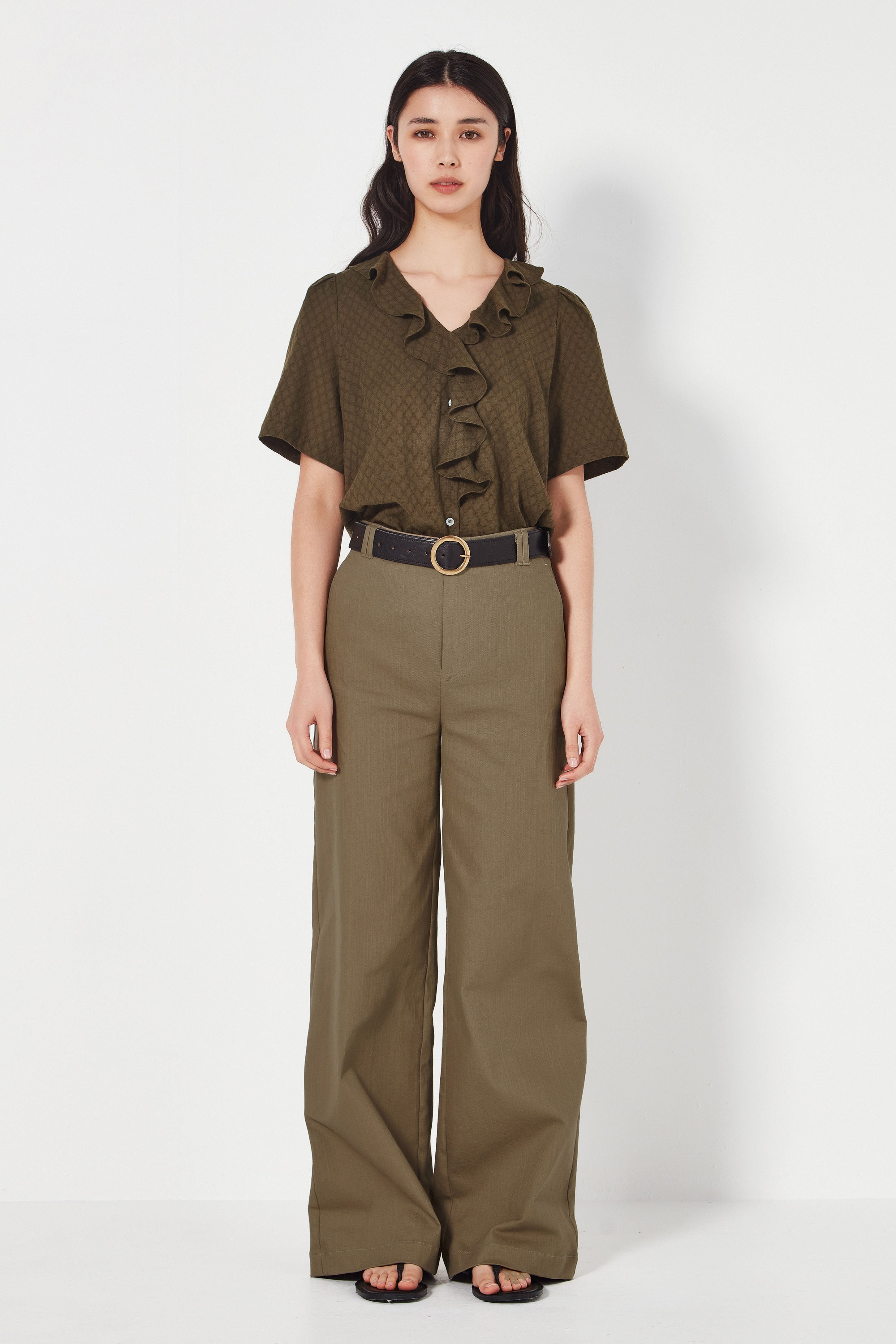 The Cardiff Trouser in Sage