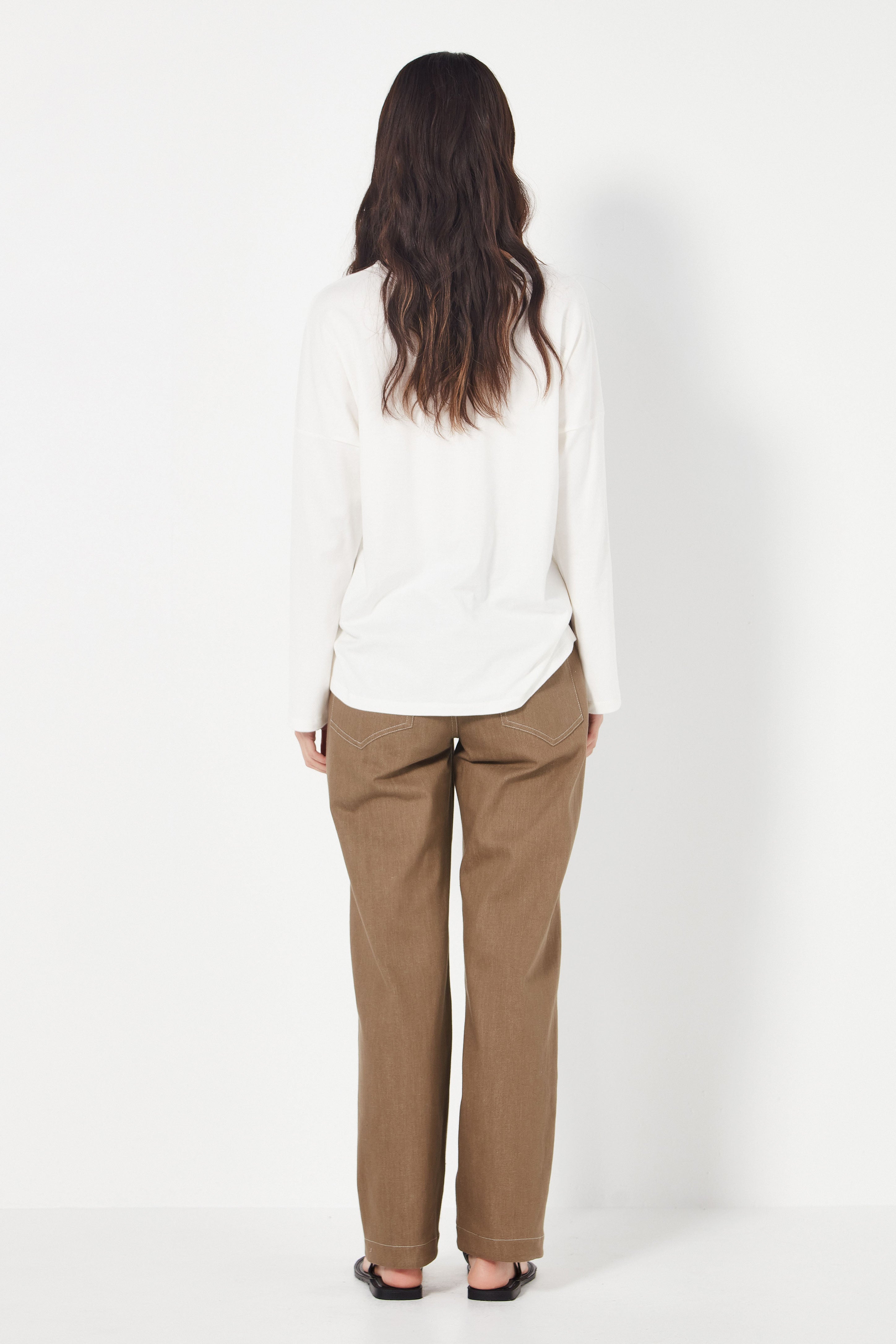 The Olsen Tee in White