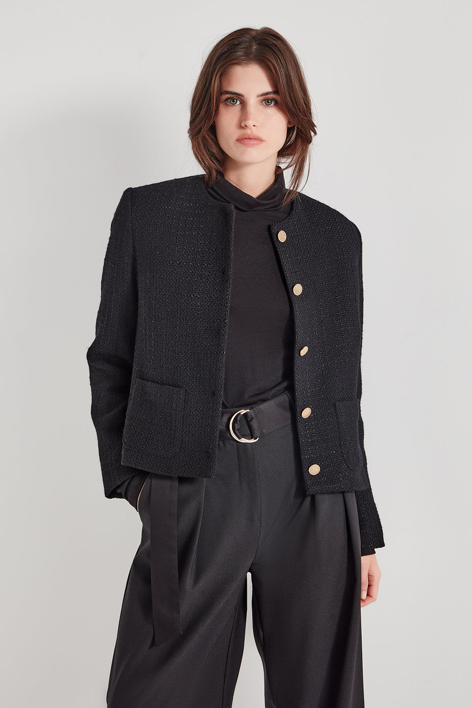 The Harrison Top in Black