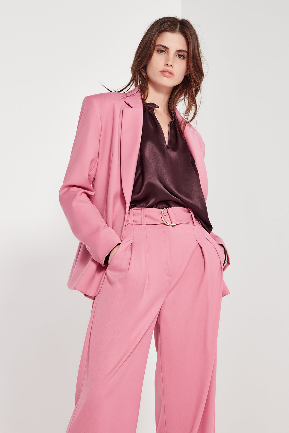 The Alida Jacket in Peony