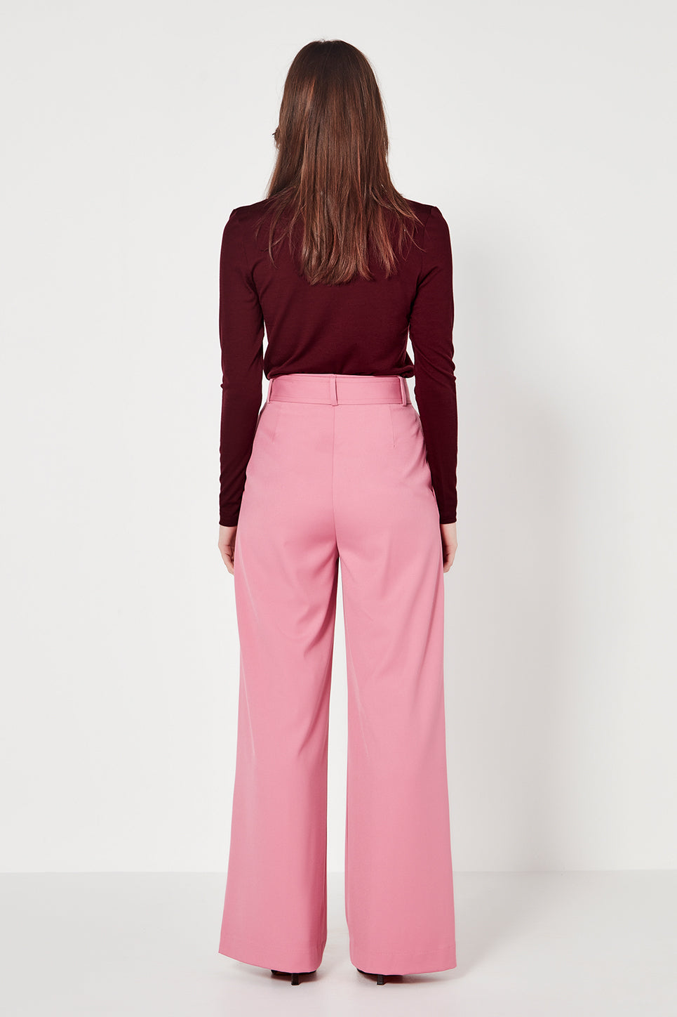 The Asher Trouser in Peony