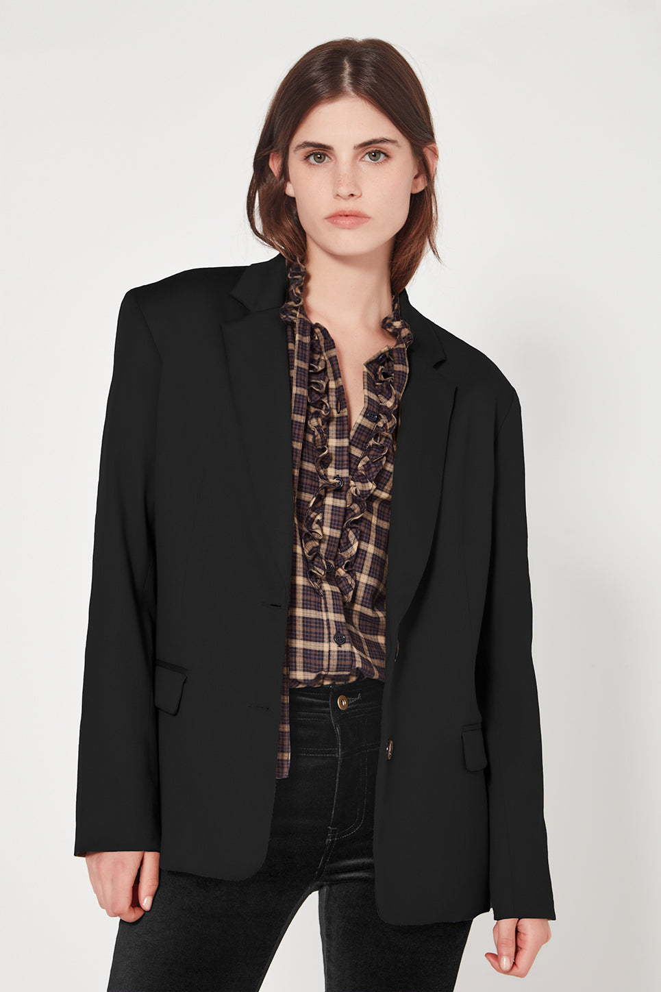 The Malo Jean in Black