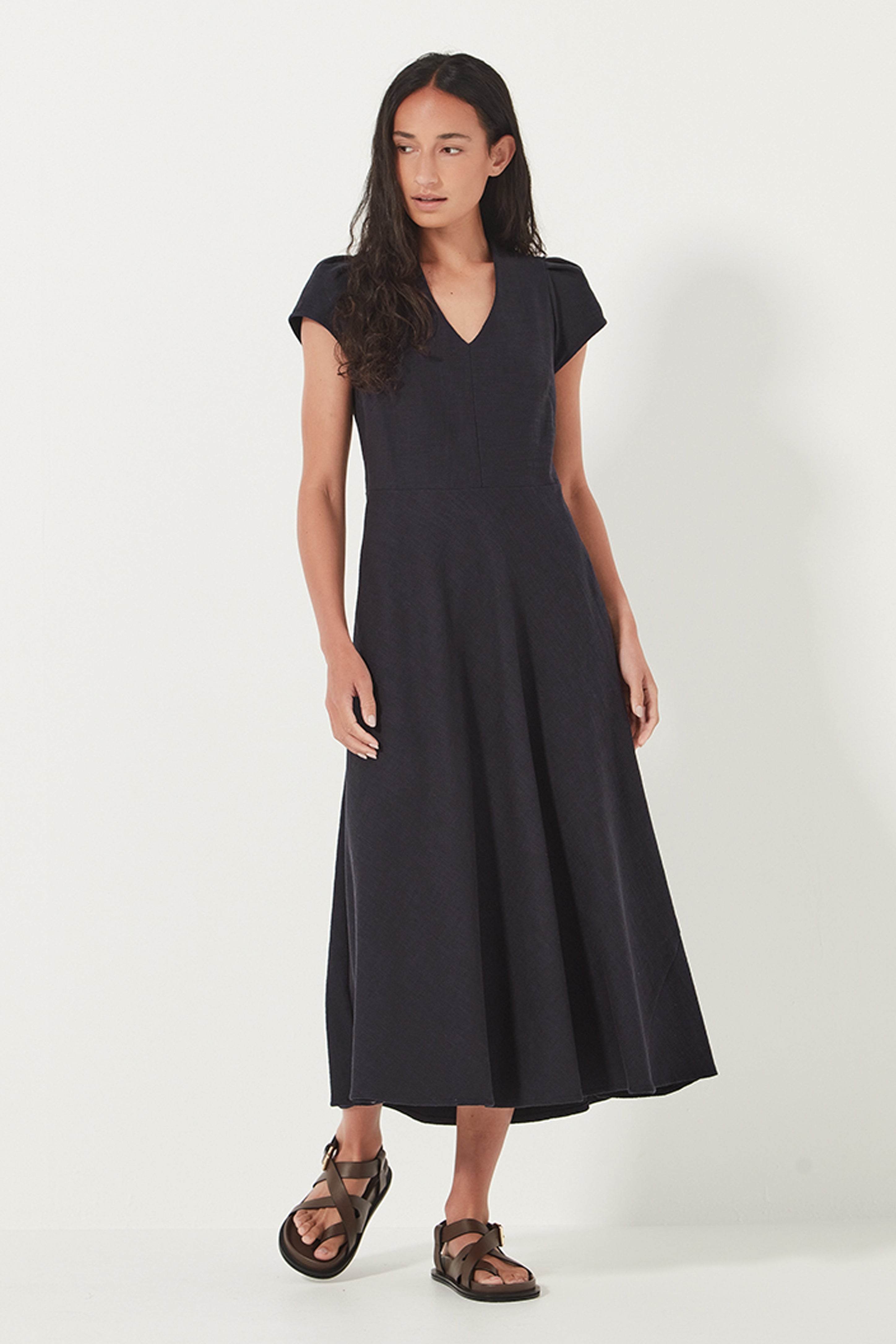 Crosby Dress in Navy