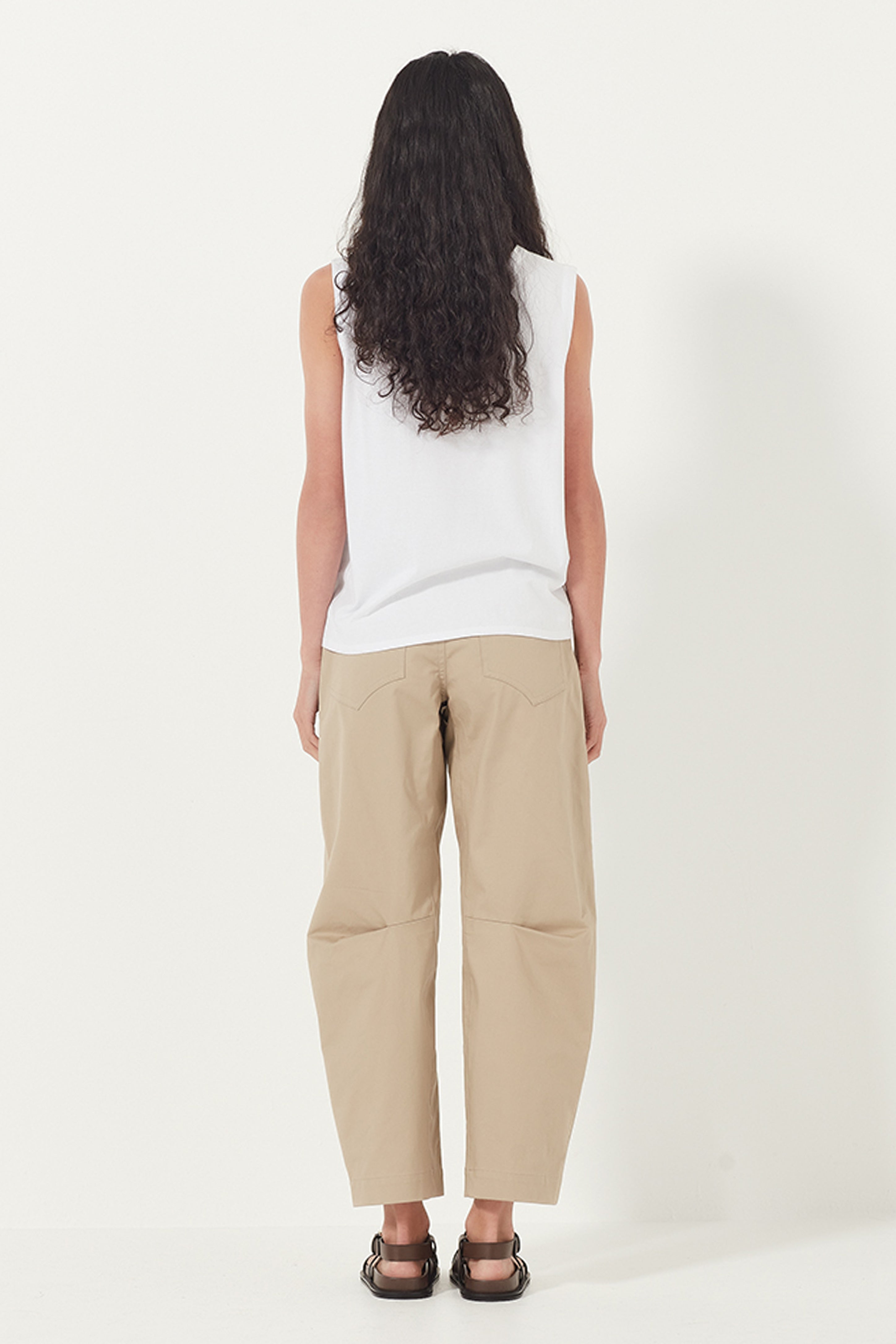 The Como Tank in White