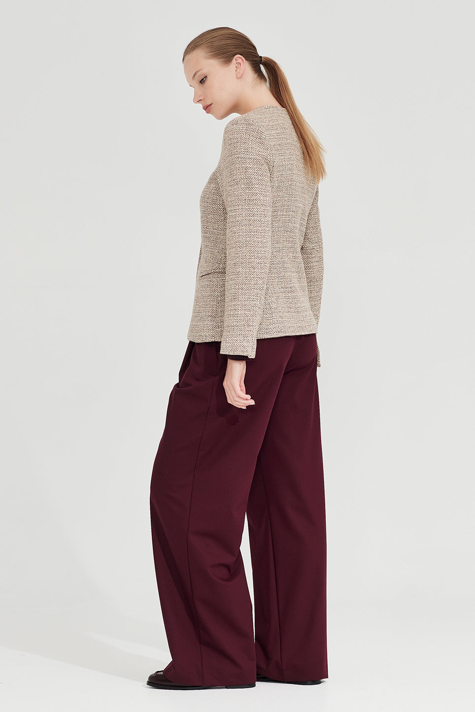 The Freud Jacket in Biscuit