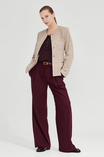 The Selbourne Trouser in Port