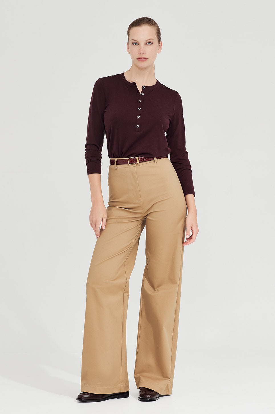 The Joplin Trouser in Tan