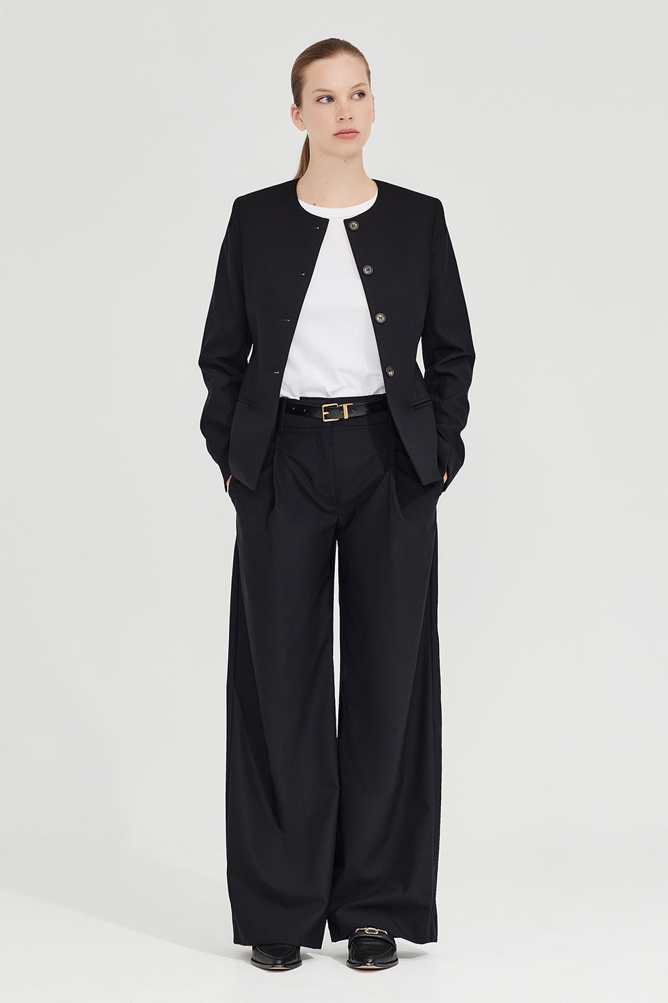 The Selbourne Trouser in Black