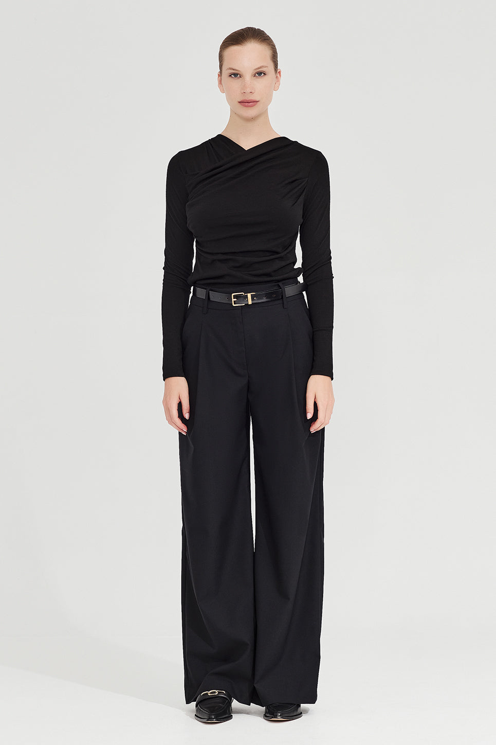 The Selbourne Trouser in Black