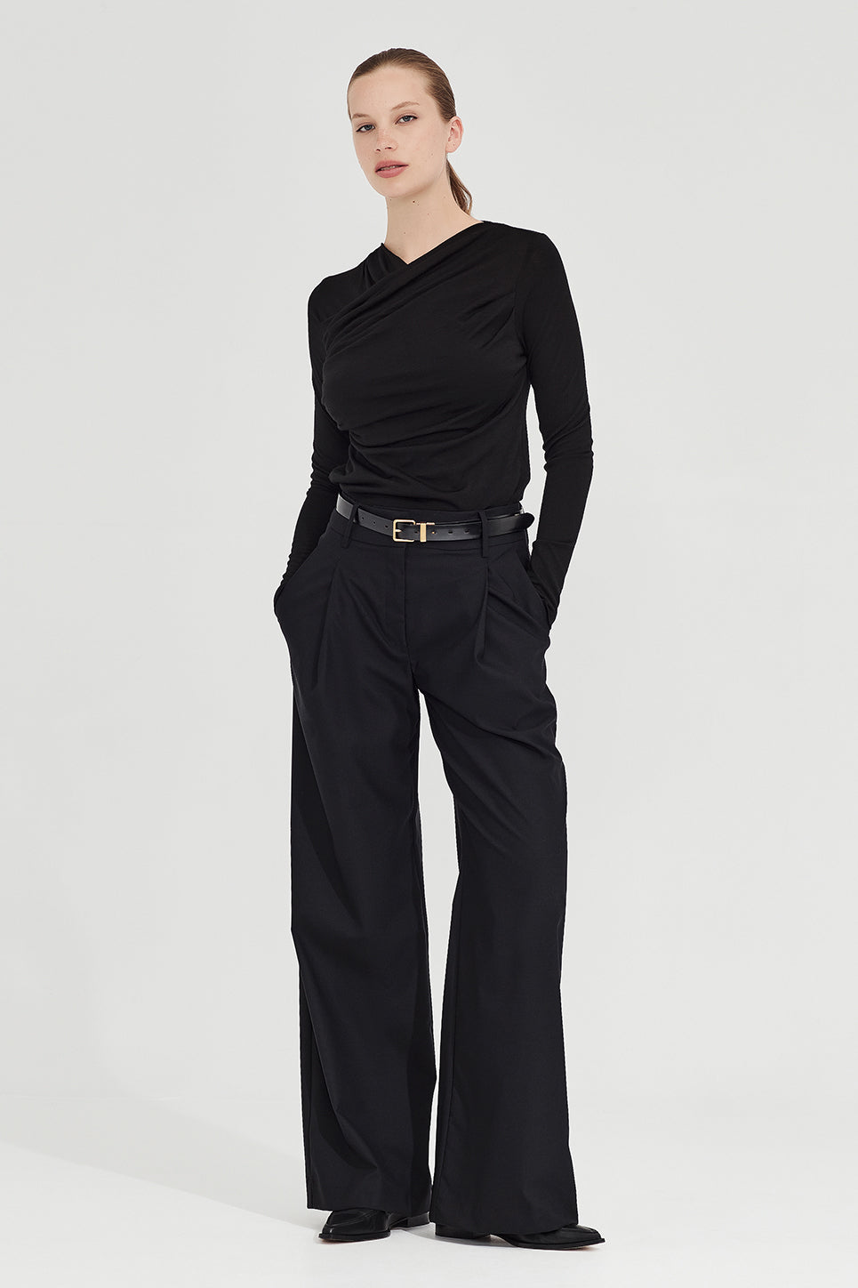 The Selbourne Trouser in Black