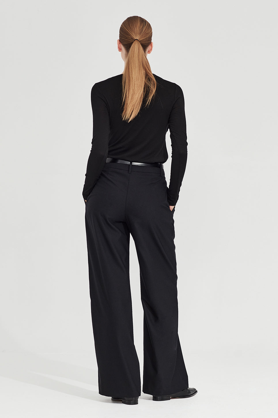 The Selbourne Trouser in Black