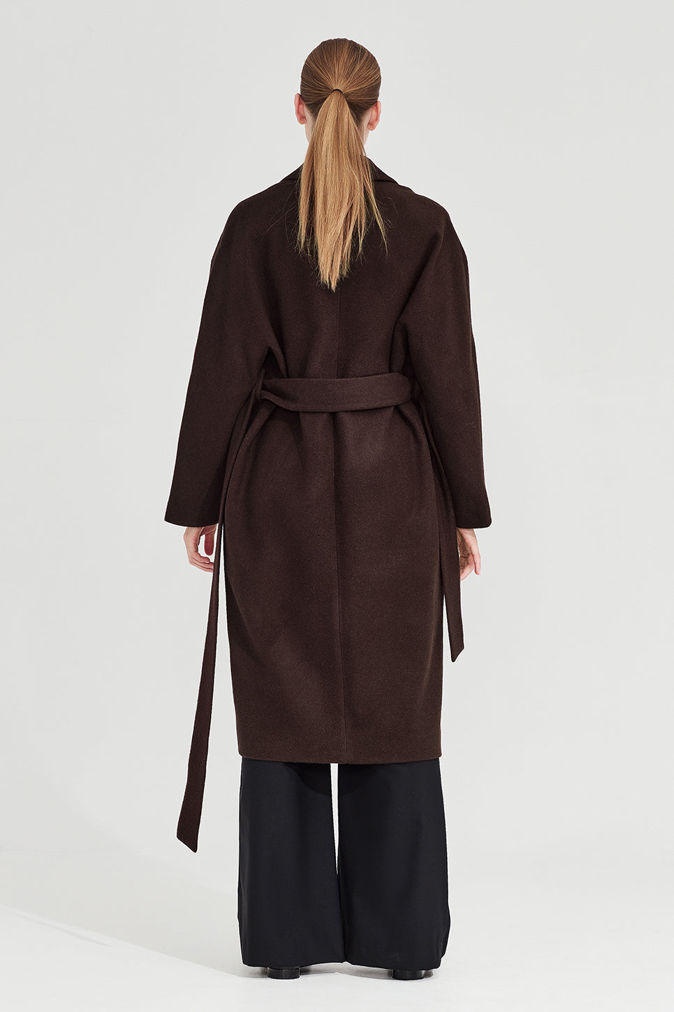 The Esther Coat in Chocolate