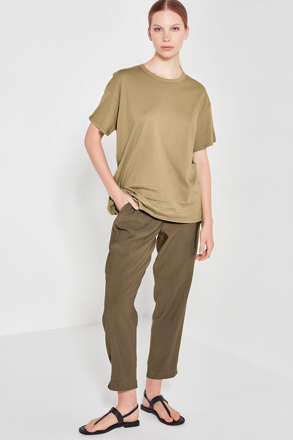 The Kingston Tee in Military