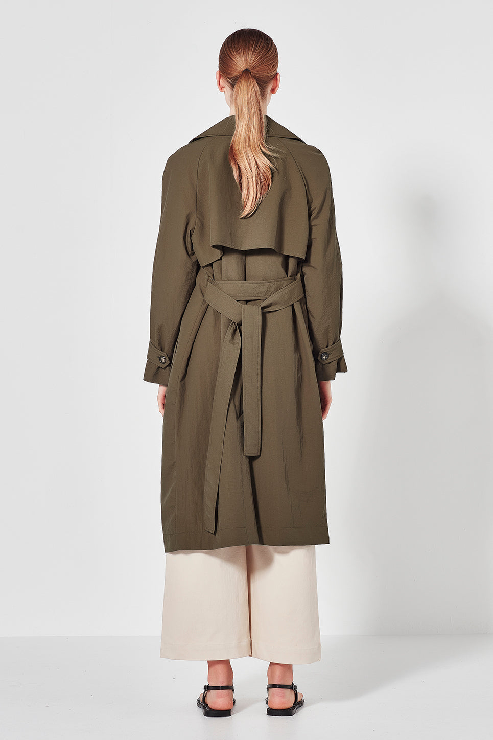 The Kingsly Coat in Khaki