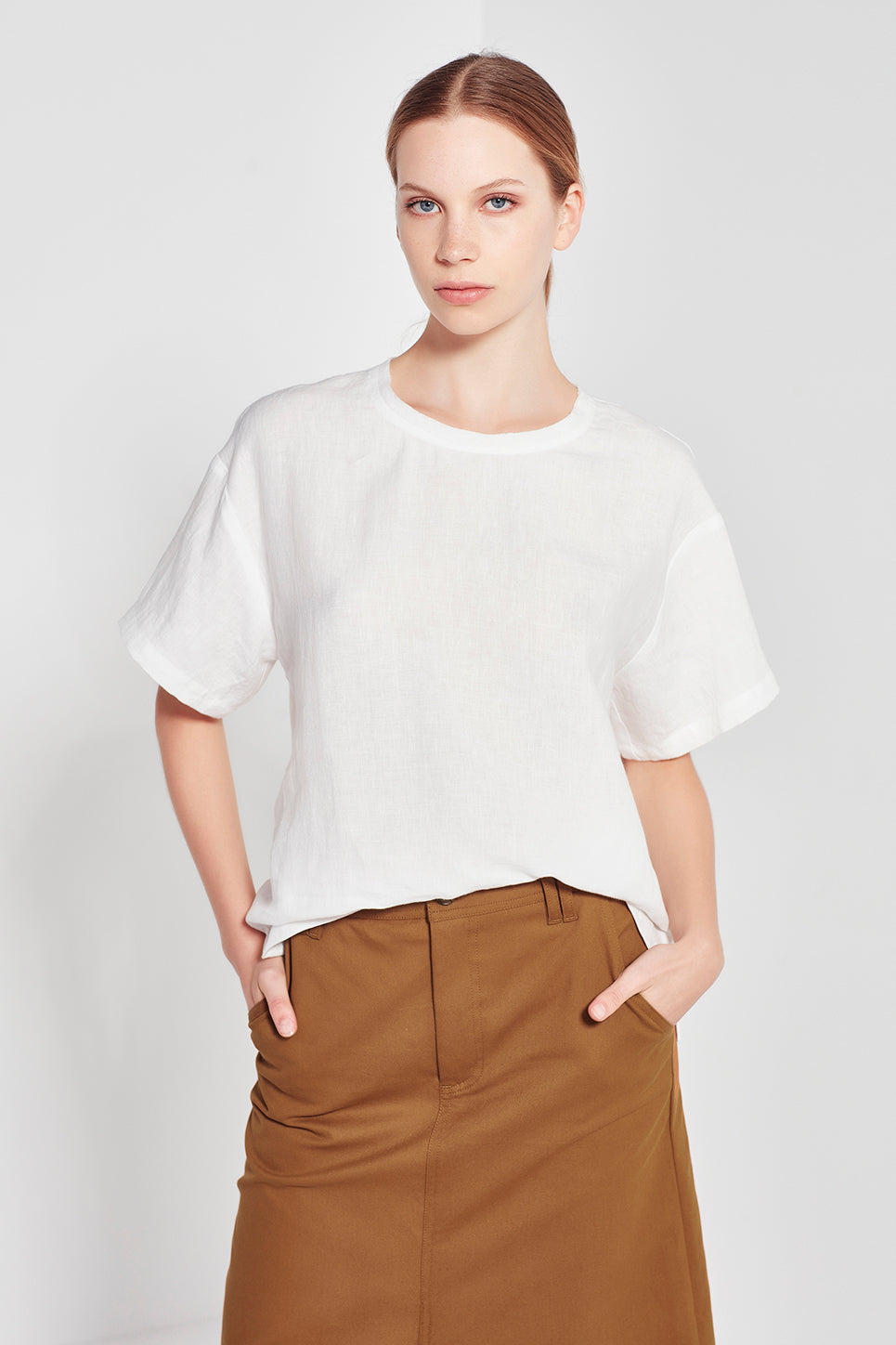 The Norton Top in Ivory