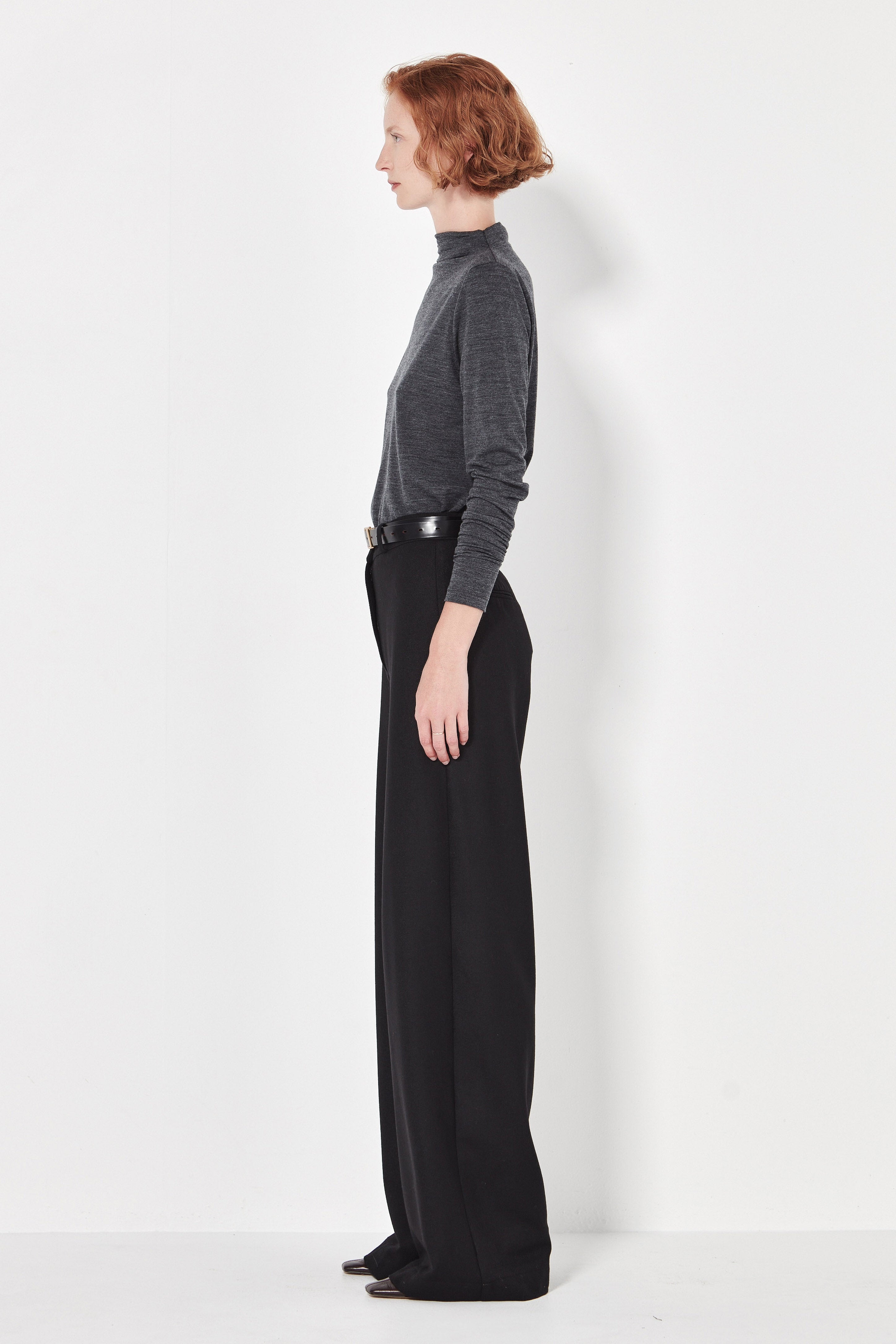 The Cezanne Top in Charcoal