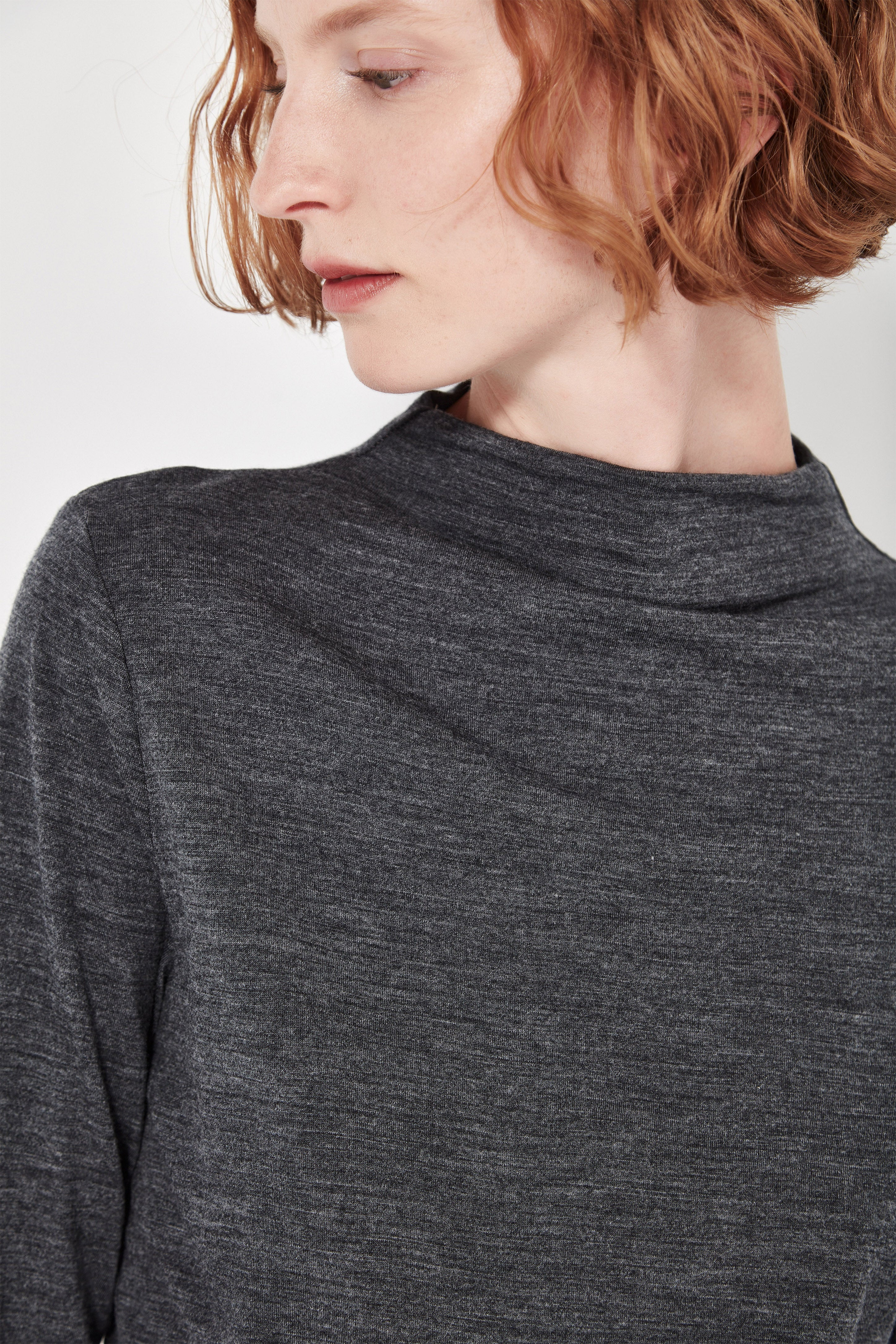 The Cezanne Top in Charcoal