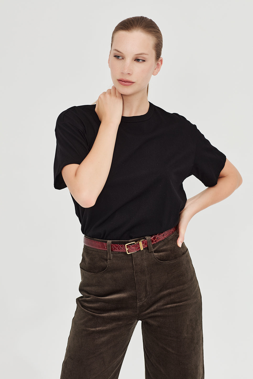 The Kingston Tee in Black