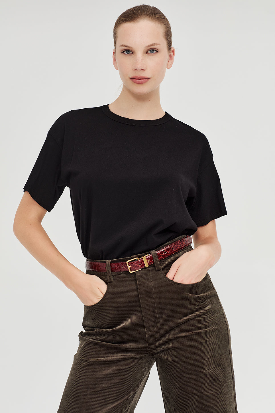 The Kingston Tee in Black