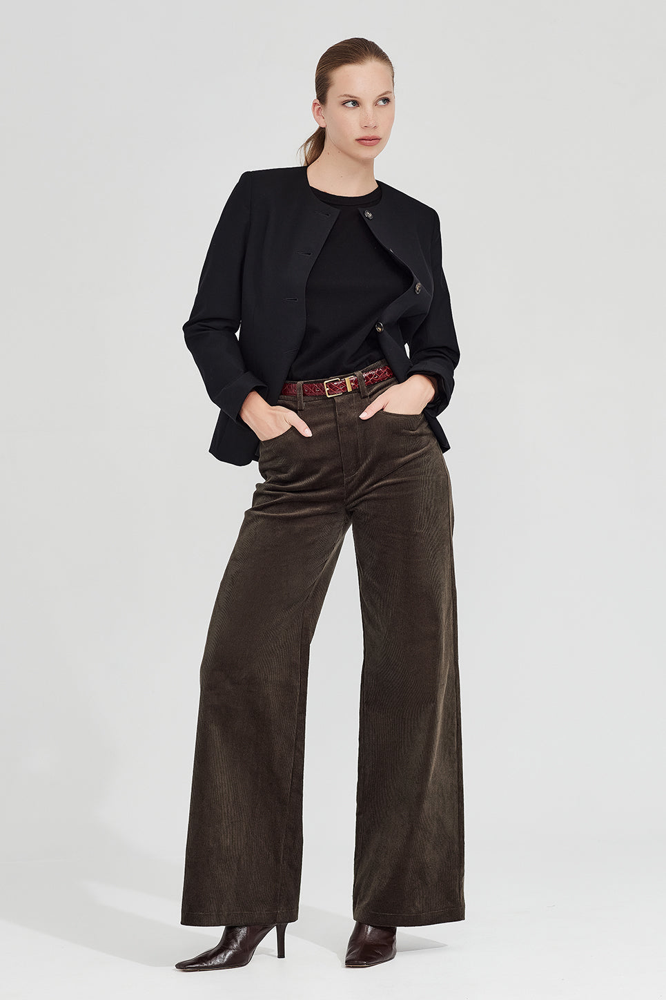 The Kate Trouser in Pine