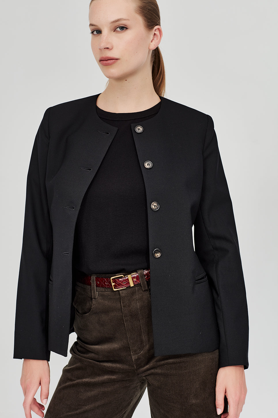 The Freud Jacket in Black