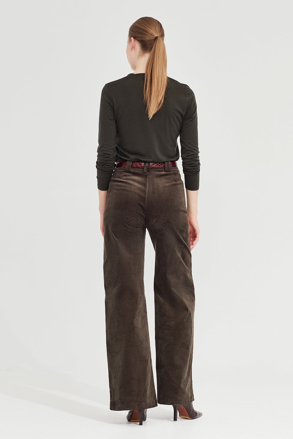 The Kate Trouser in Pine