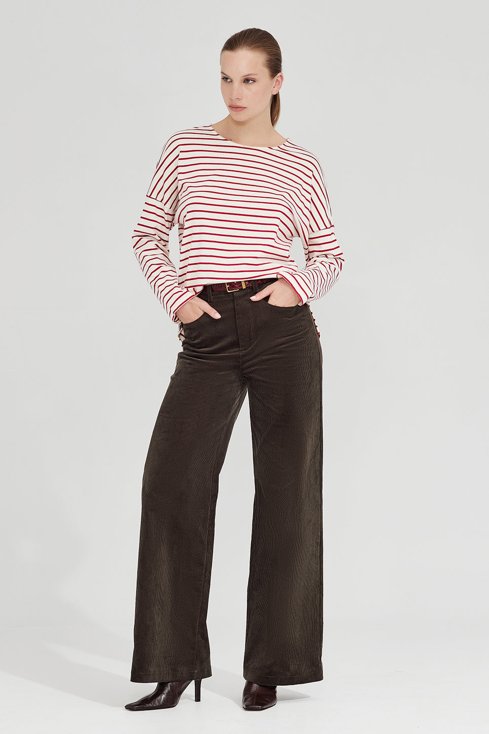 The Kate Trouser in Pine