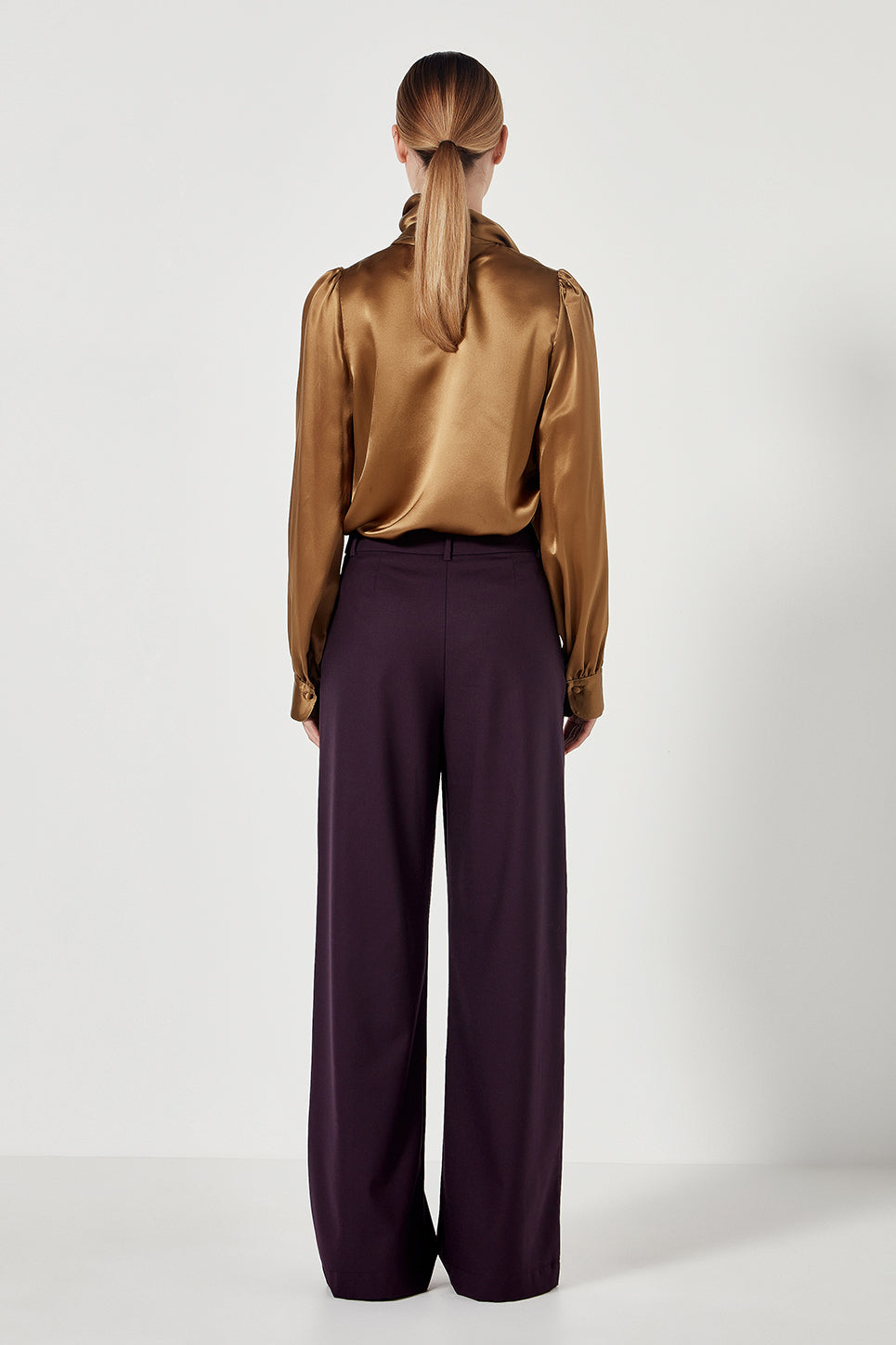 The Bowie Blouse in Gold