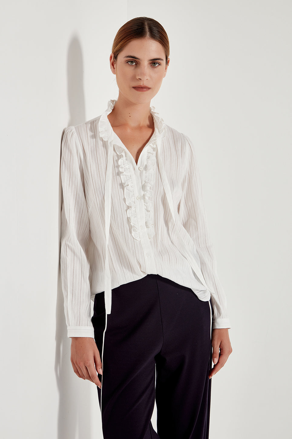 The Florence Blouse in White