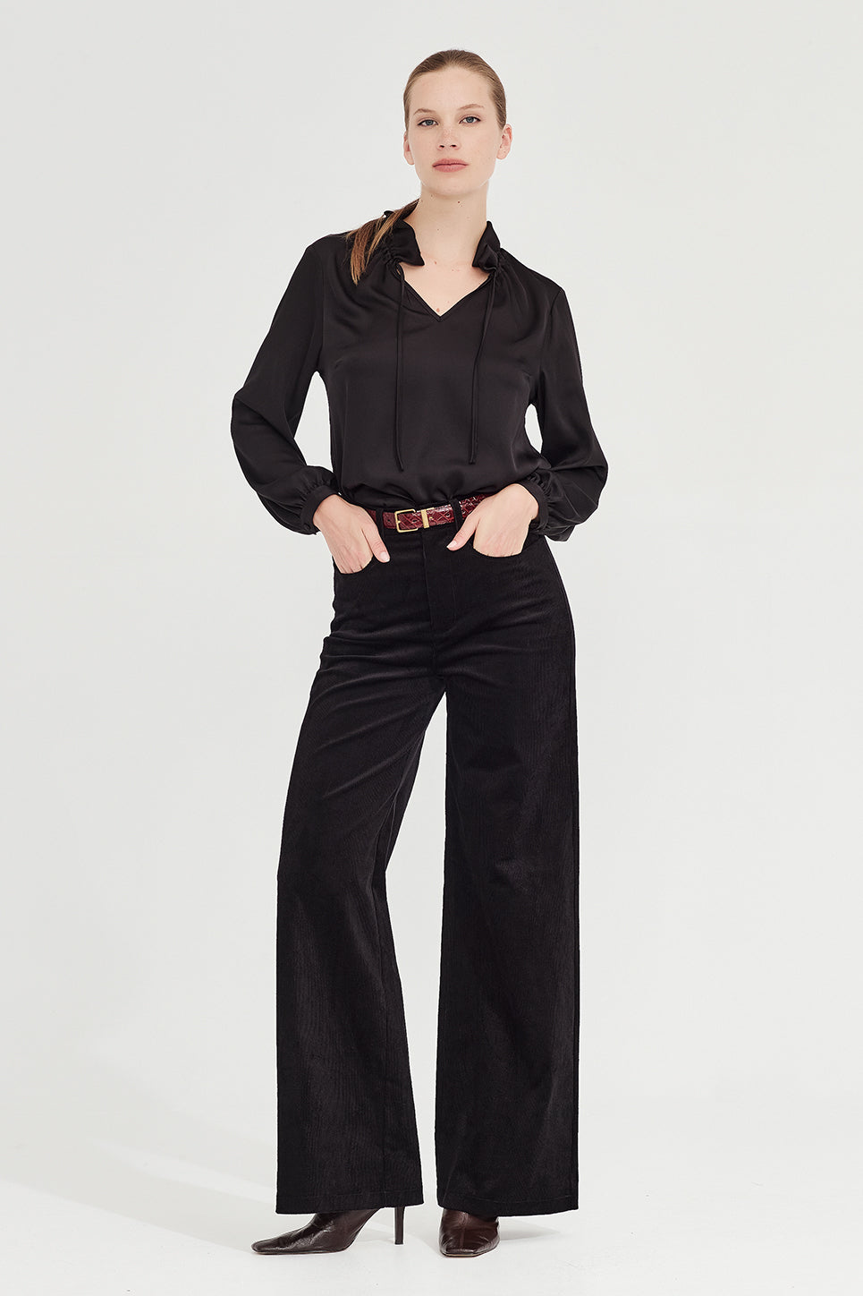 The Kate Trouser in Black