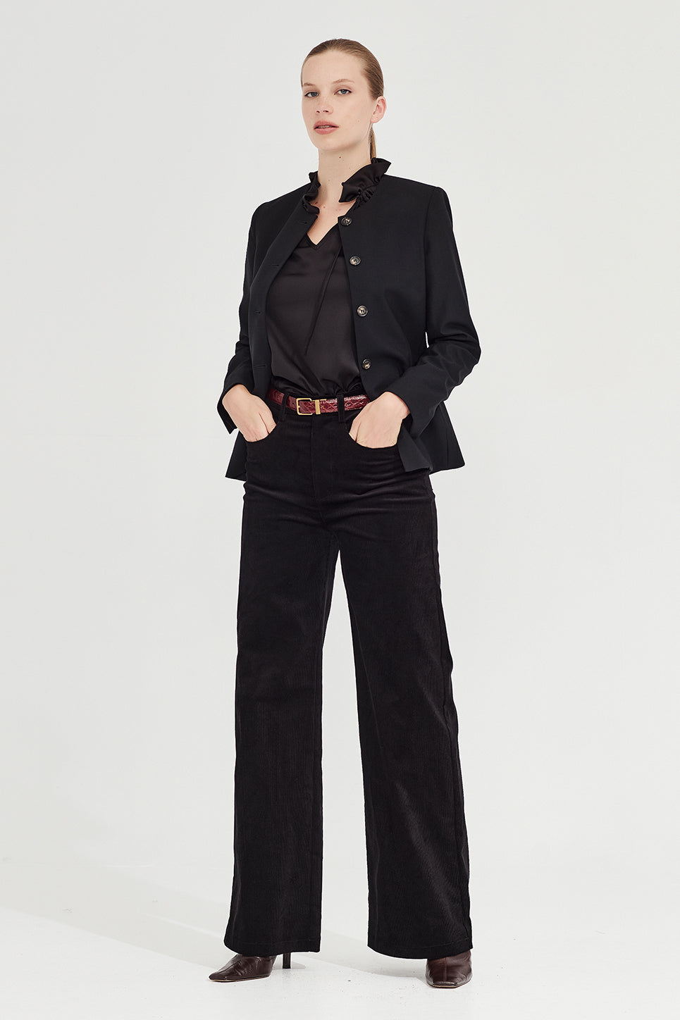 The Kate Trouser in Black