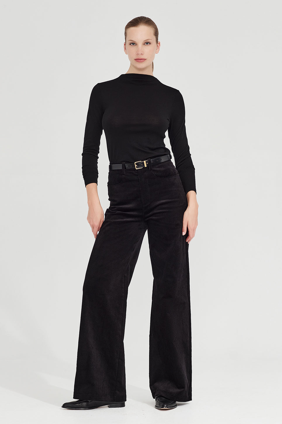 The Kate Trouser in Black