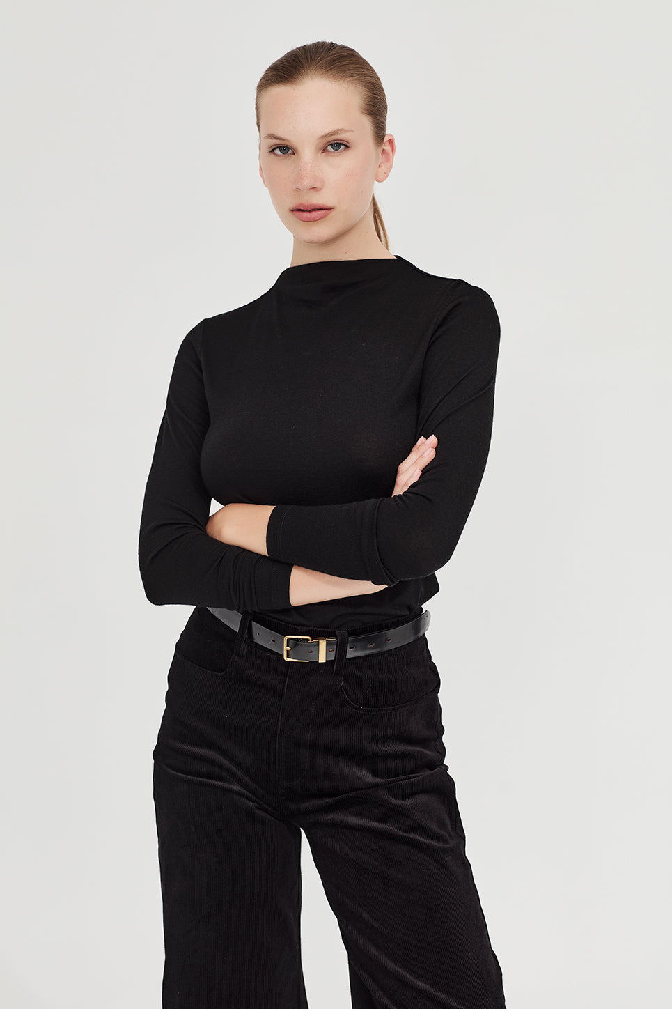 The Cezanne Top in Black