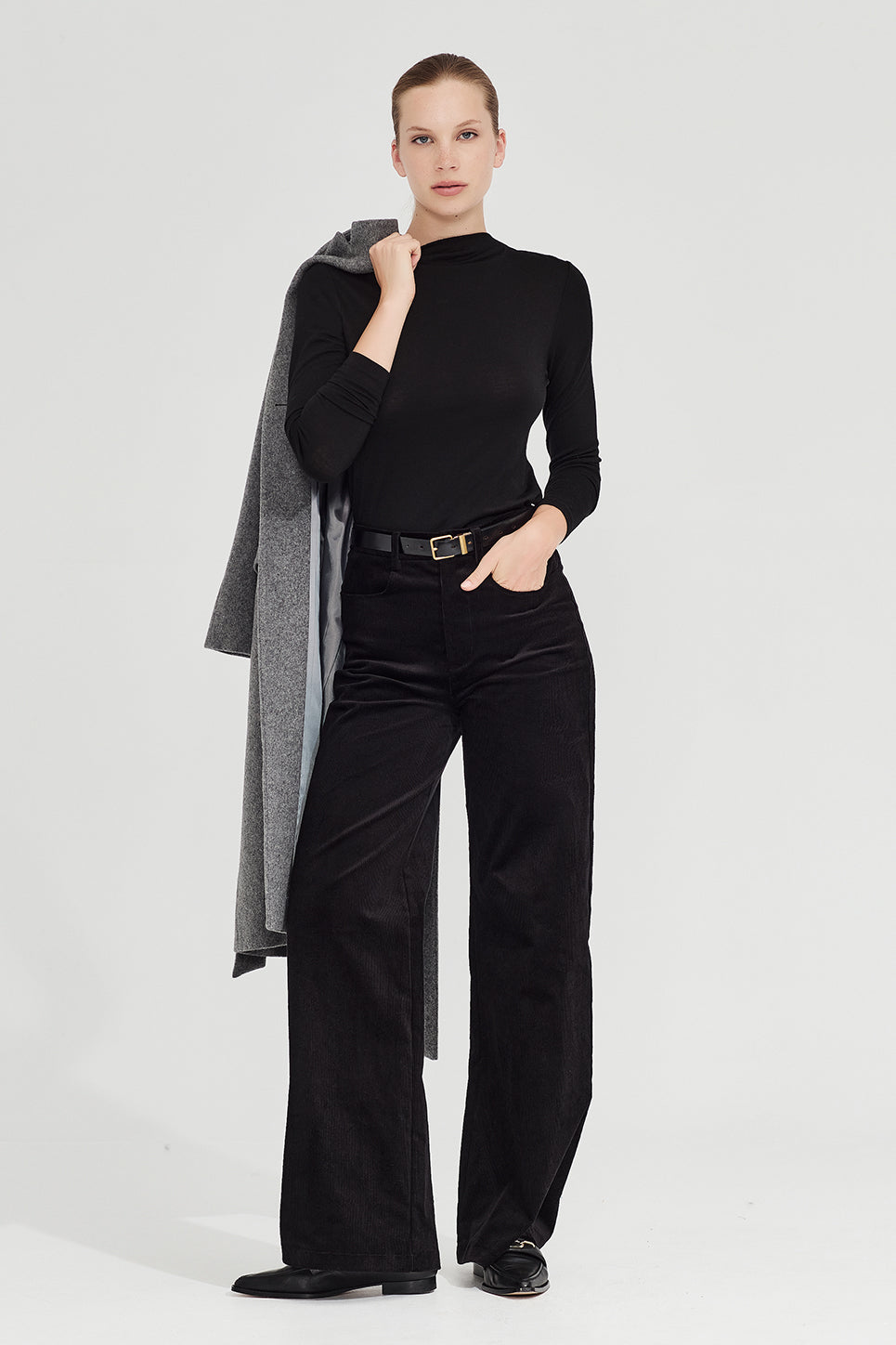 The Kate Trouser in Black