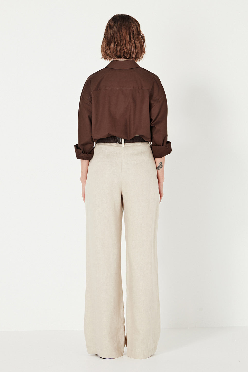 The Baildon Shirt in Chocolate
