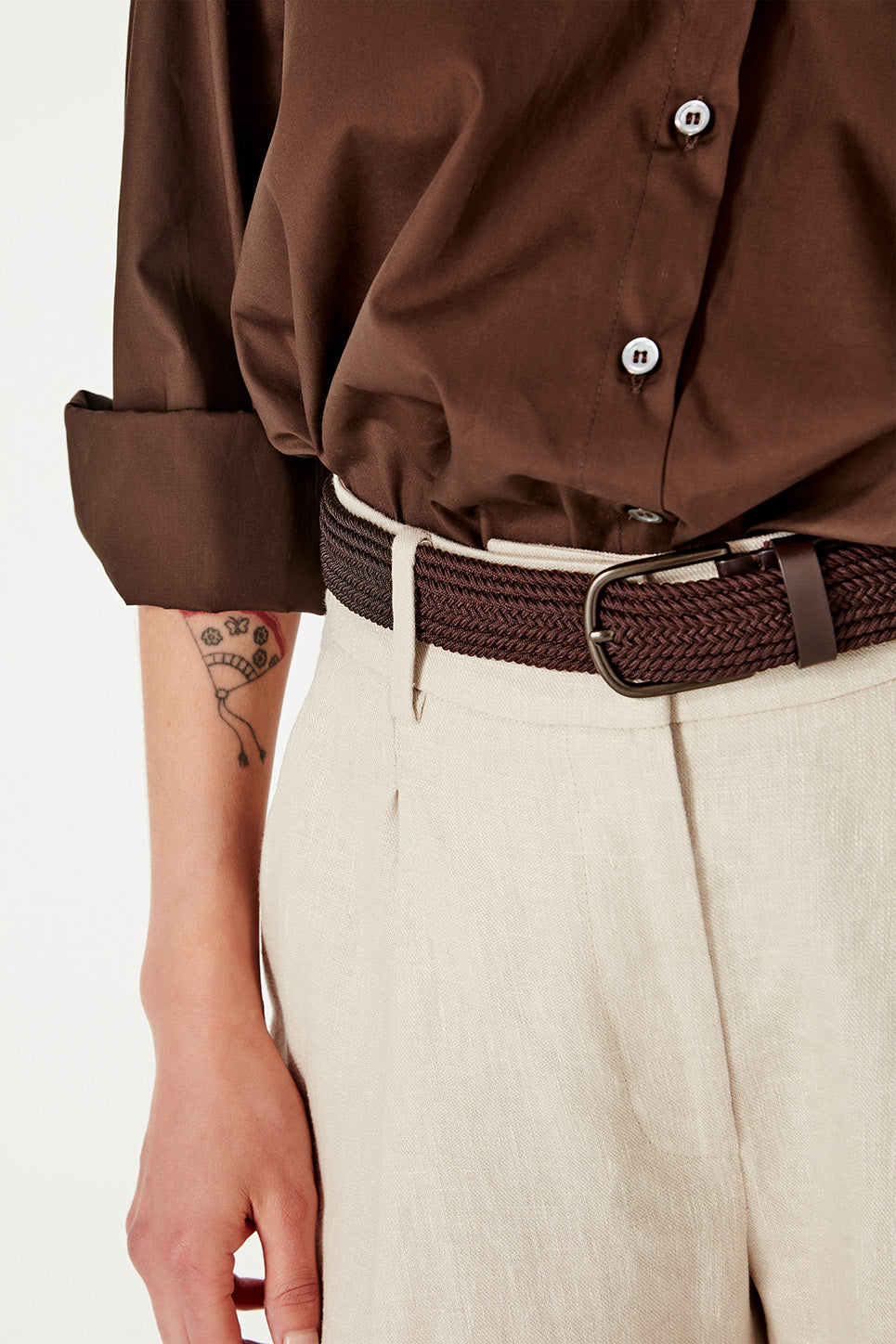 The Baildon Shirt in Chocolate