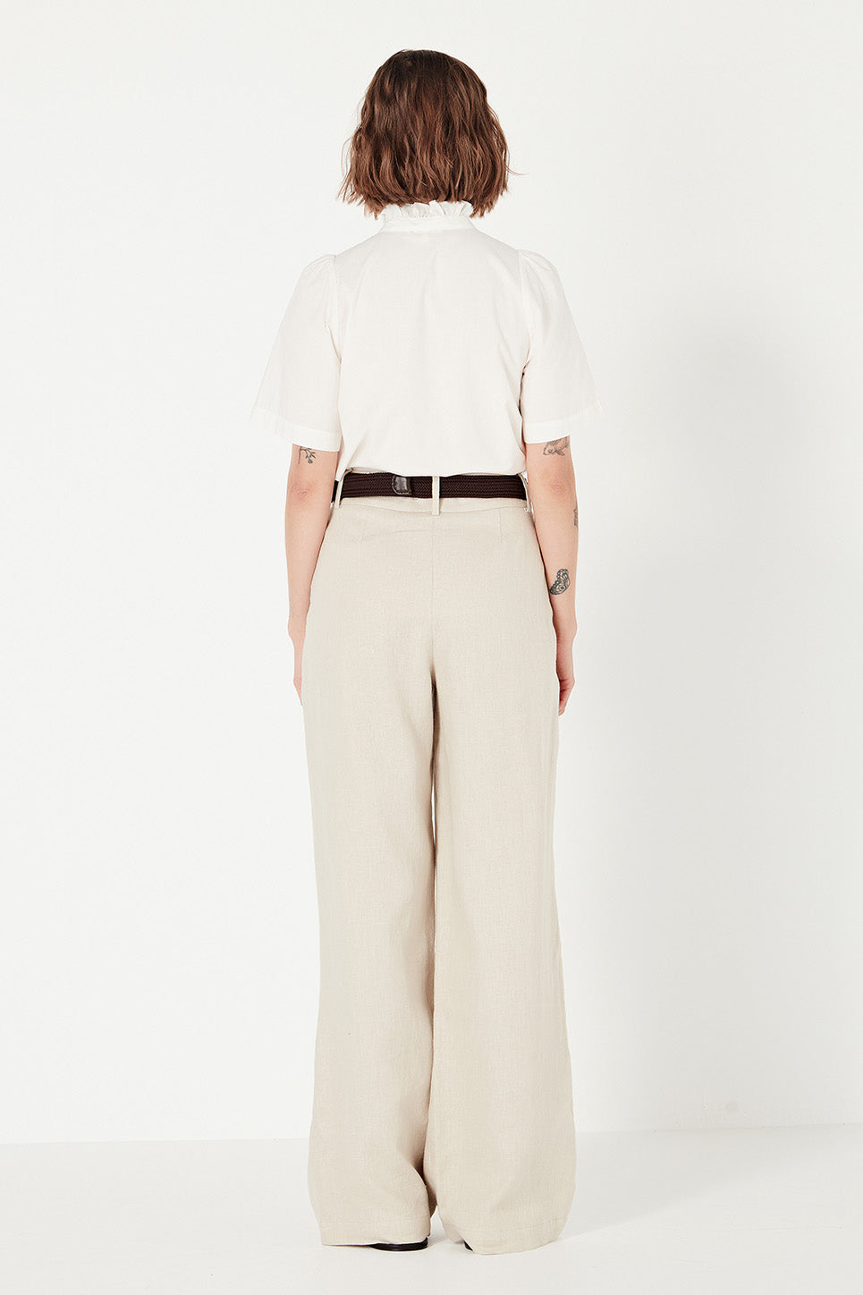Ava Blouse in Tusk