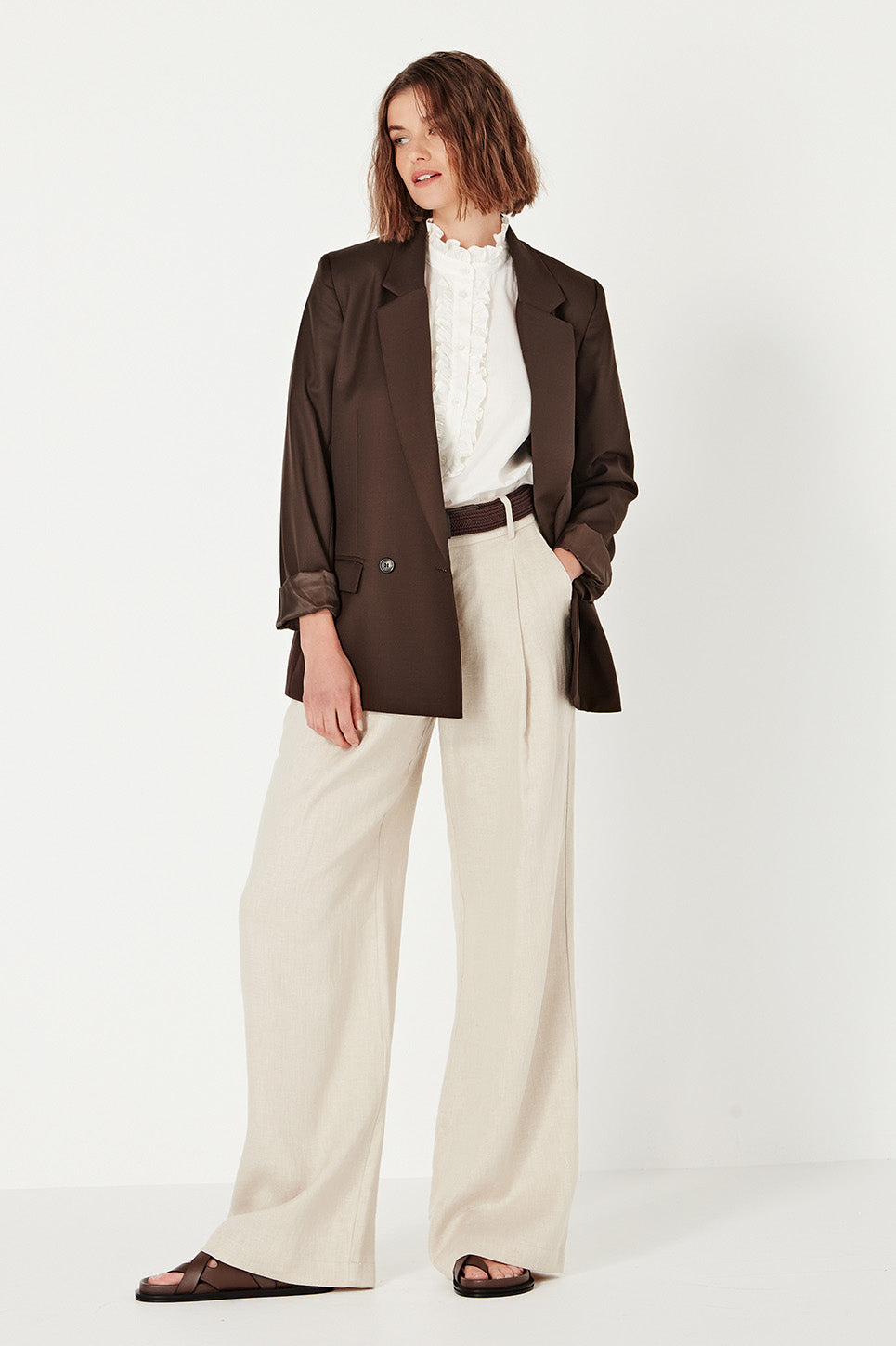 The Whitman Jacket in Cocoa