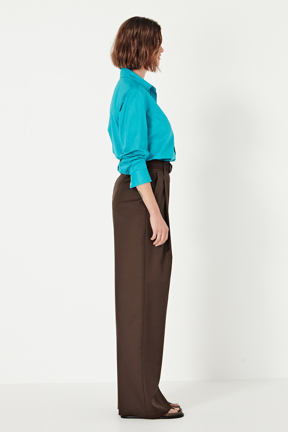 The Selbourne Trouser in Cocoa