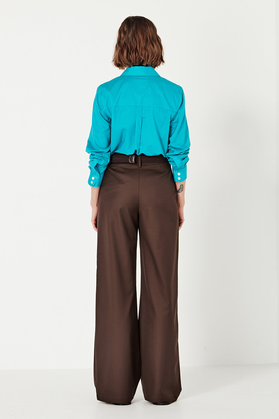 The Cairo Shirt in Cerulean Blue