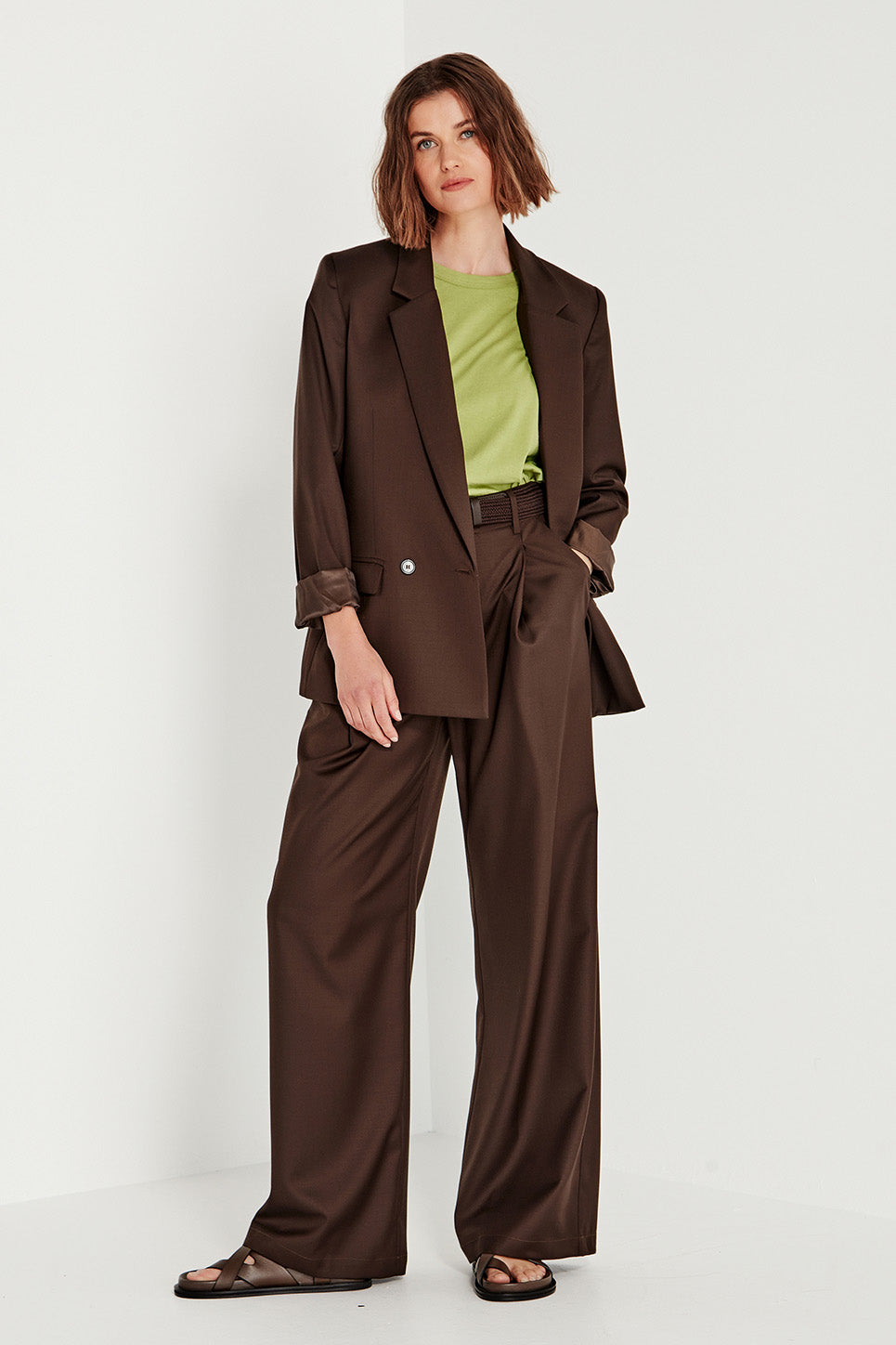 The Selbourne Trouser in Cocoa