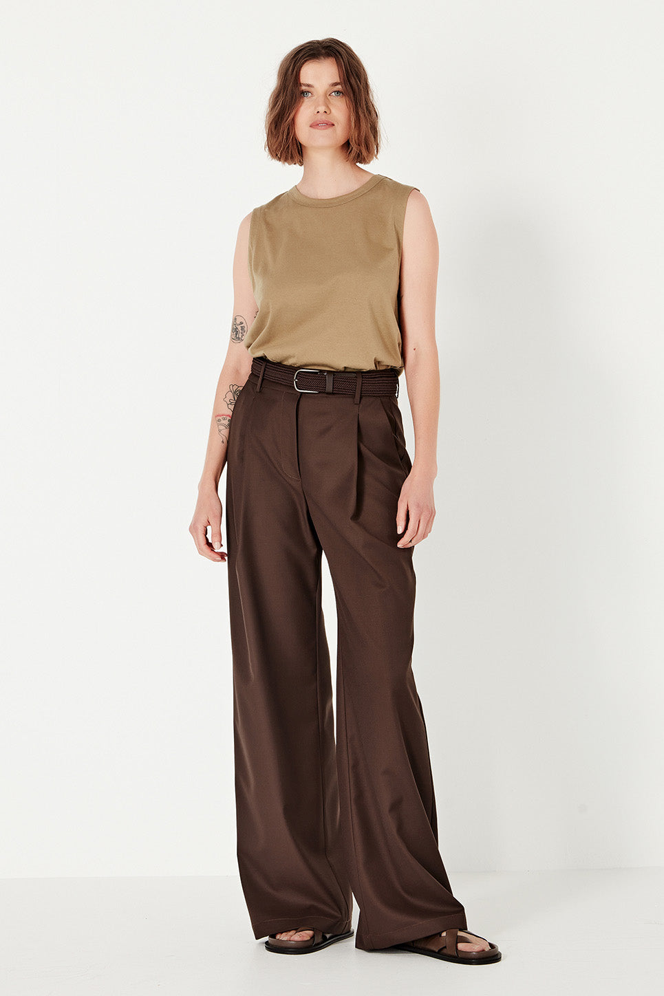 The Selbourne Trouser in Cocoa