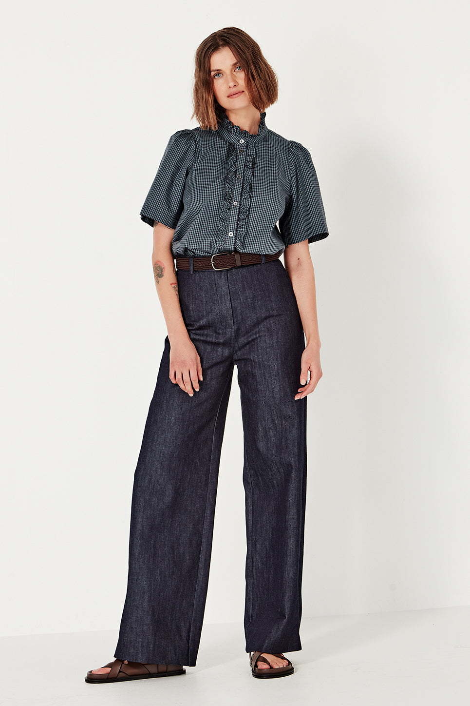 The Joplin Trouser in Indigo Denim