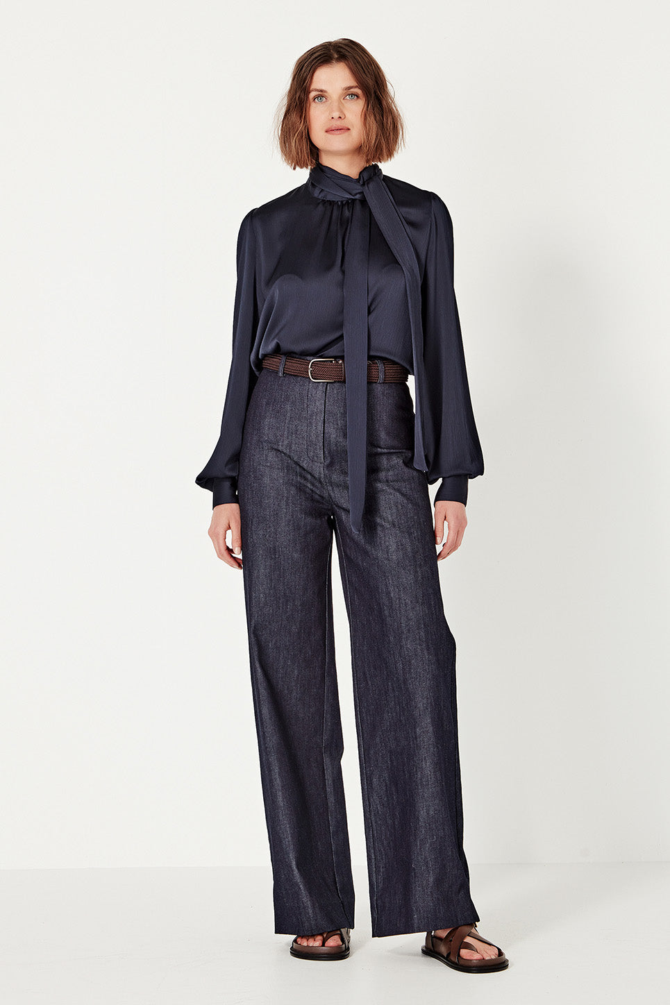 The Joplin Trouser in Indigo Denim