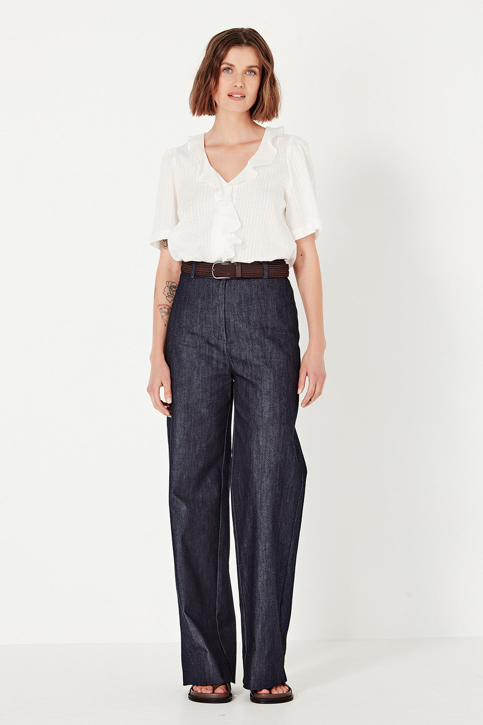 Freya Blouse in White
