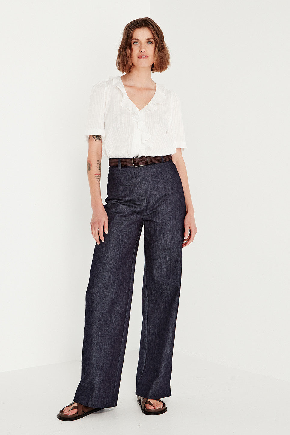 The Joplin Trouser in Indigo Denim