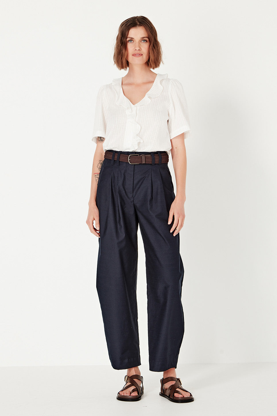 Freya Blouse in White