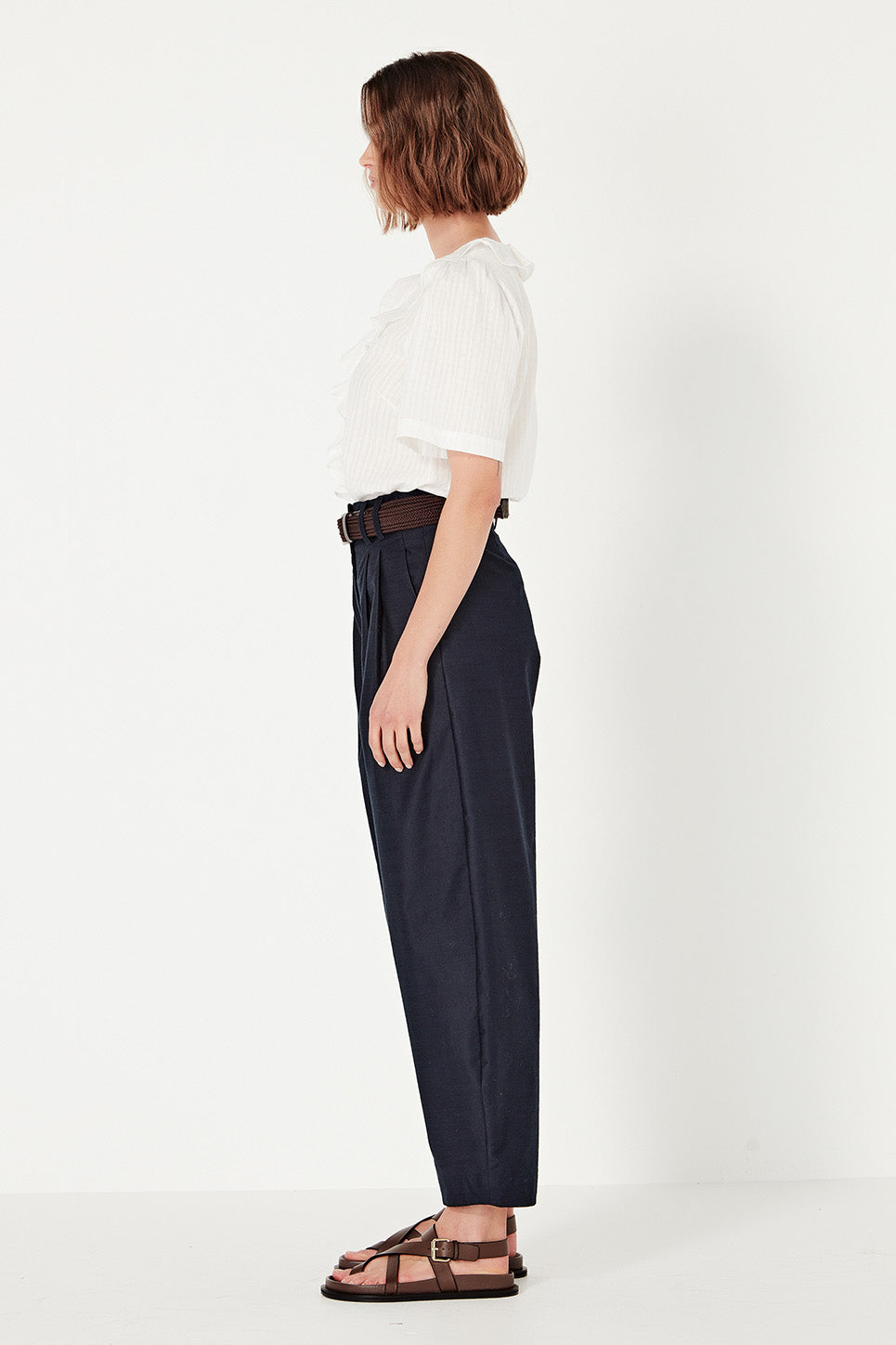 The Palermo Trouser in Navy