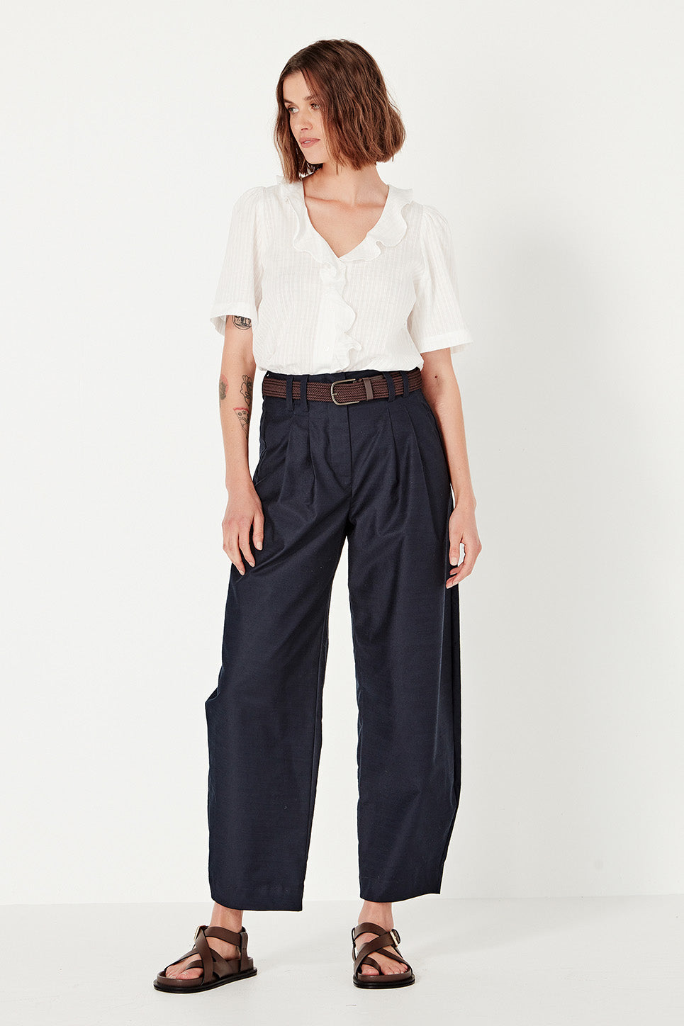 Freya Blouse in White