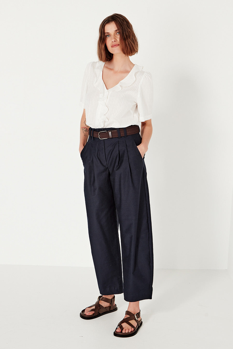 Freya Blouse in White